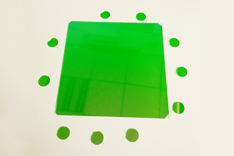 綠色鍍膜光學玻璃